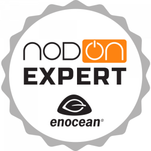 Est'IA est expert en technologie Nodon EnOcean